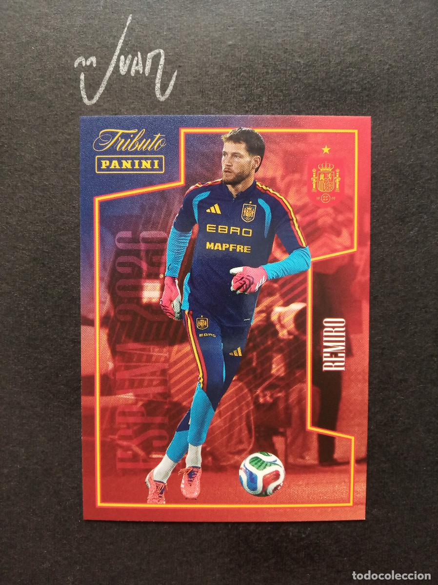 Cromos de f&uacute;tbol: N&ordm; 39 REMIRO ESPA&Ntilde;A REAL SOCIEDAD ⚽ PANINI &reg; TRIBUTO SELECCION ESPA&Ntilde;OLA 2026 MUNDIAL 26