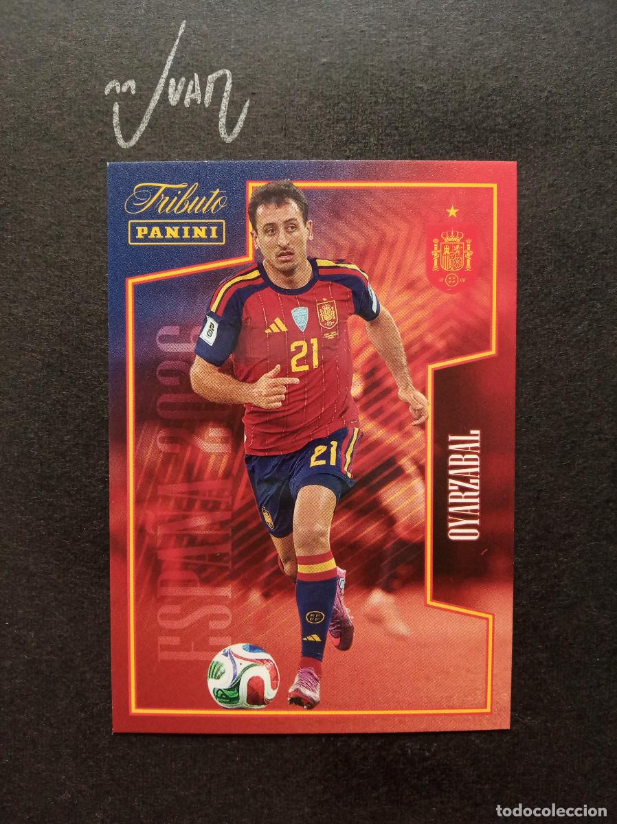 Cromos de f&uacute;tbol: N&ordm; 64 MIKEL OYARZABAL ESPA&Ntilde;A REAL SOCIEDAD ⚽ PANINI &reg; TRIBUTO SELECCION ESPA&Ntilde;OLA 2026 MUNDIAL 26