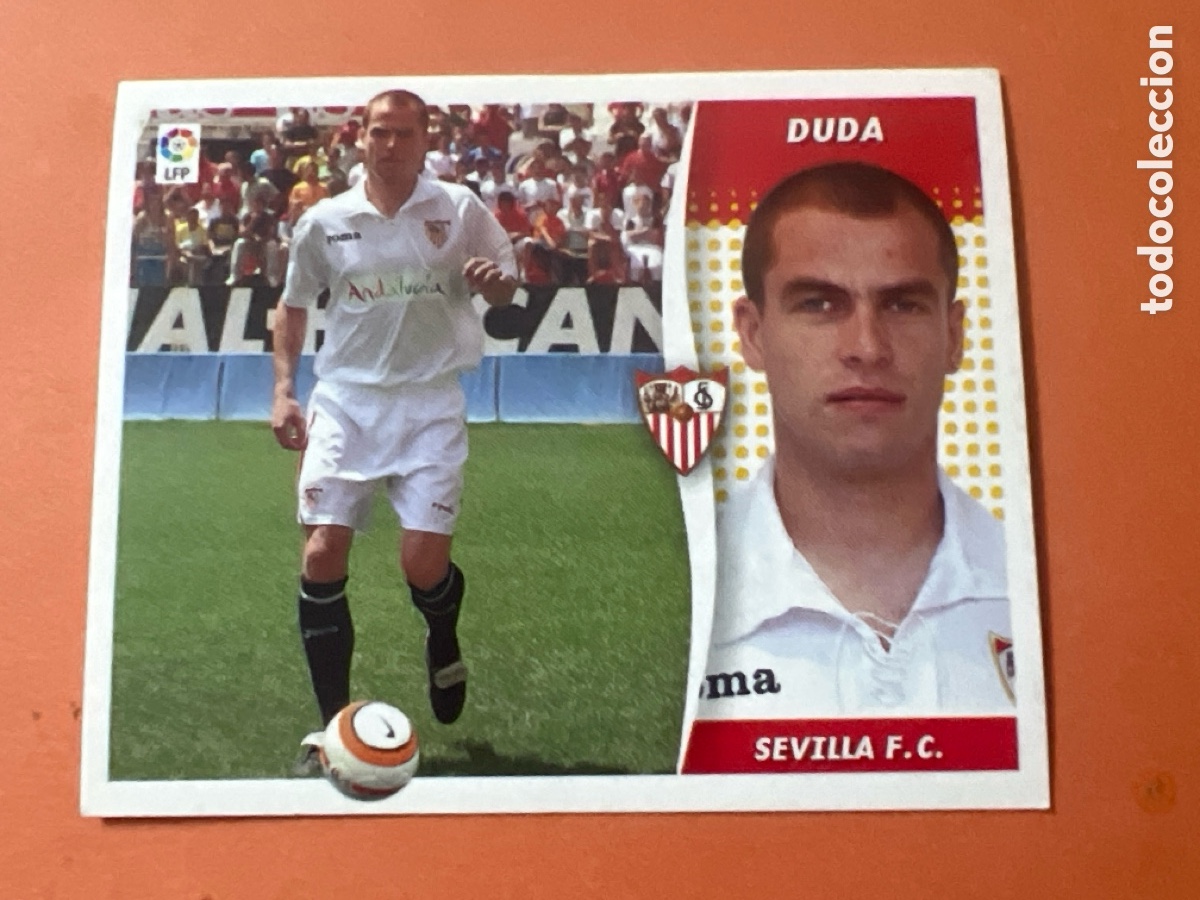 Cromos de f&uacute;tbol: A1243. DUDA SEVILLA LIGA ESTE 2006 2007 PANINI &Uacute;LTIMOS FICHAJES 8