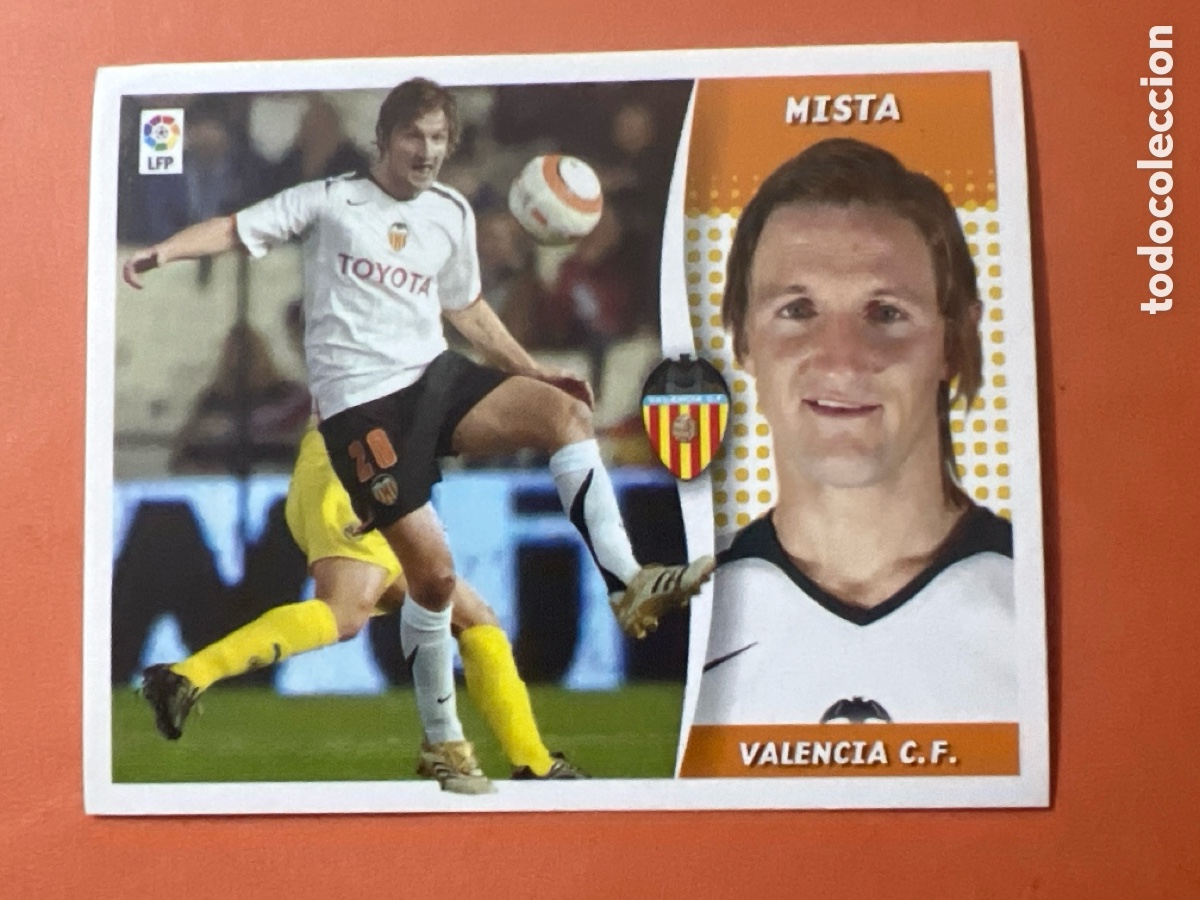 Cromos de f&uacute;tbol: A1257. PANINI LIGA ESTE 2006 2007 06 07 VALENCIA CF MISTA ,
