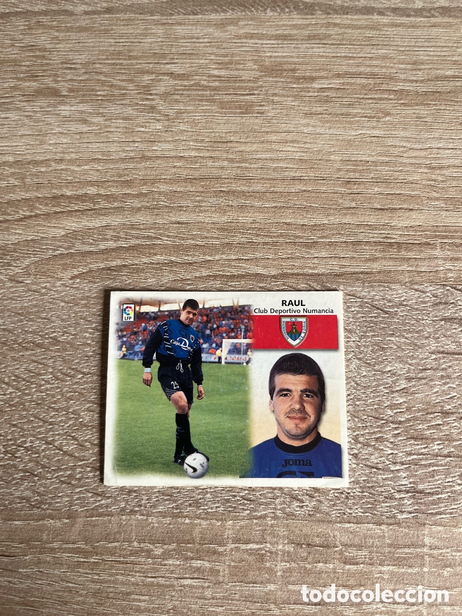 Cromos de f&uacute;tbol: RA&Uacute;L LIGA ESTE EDICIONES ESTE 1999 2000 99 00 NUMANCIA