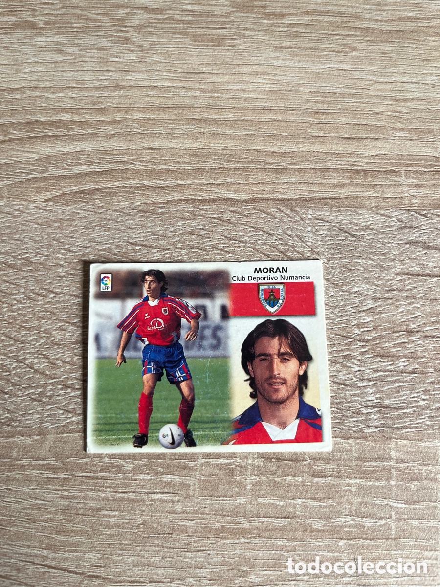 Cromos de f&uacute;tbol: MORAN LIGA ESTE EDICIONES ESTE 1999 2000 99 00 NUMANCIA