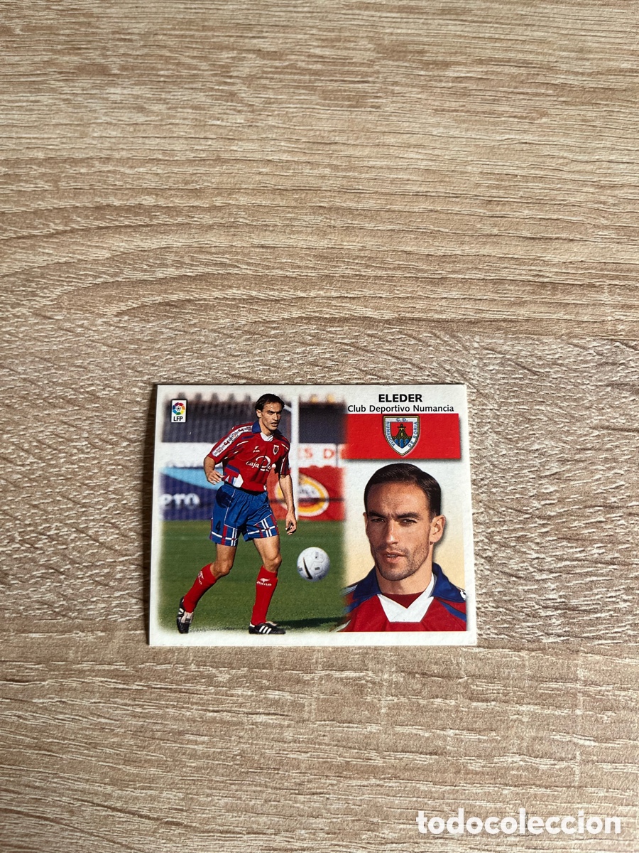 Cromos de f&uacute;tbol: ELEDER LIGA ESTE EDICIONES ESTE 1999 2000 99 00 NUMANCIA