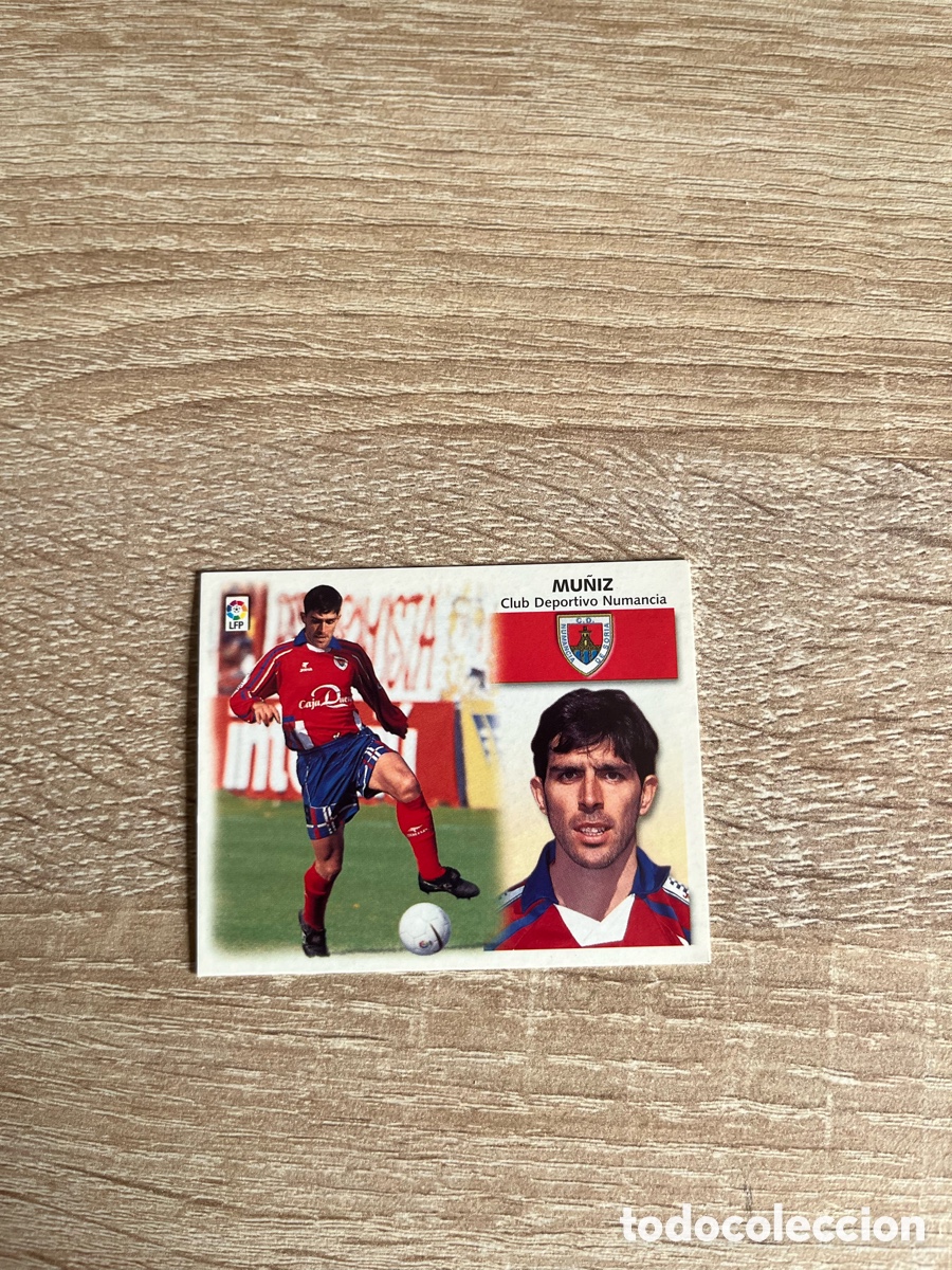 Cromos de f&uacute;tbol: MU&Ntilde;IZ LIGA ESTE EDICIONES ESTE 1999 2000 99 00 NUMANCIA