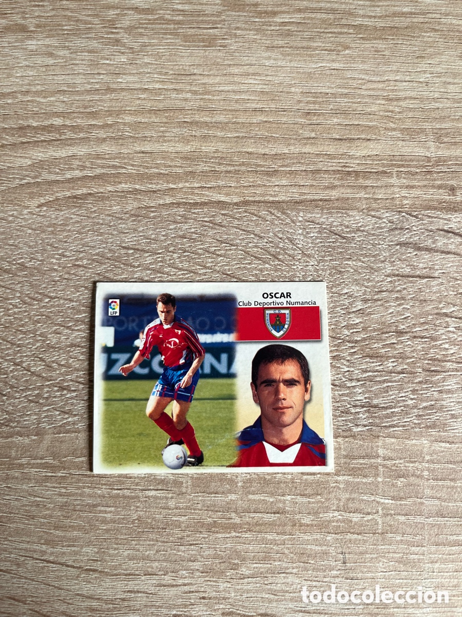 Cromos de f&uacute;tbol: OSCAR LIGA ESTE EDICIONES ESTE 1999 2000 99 00 NUMANCIA