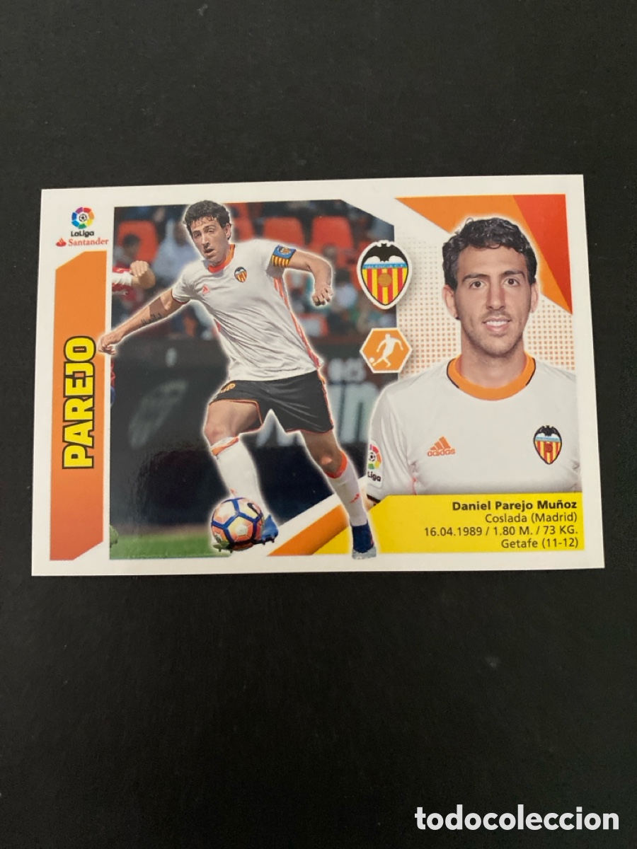Cromos de f&uacute;tbol: Cromo liga 17/18 Valencia CF N* 11