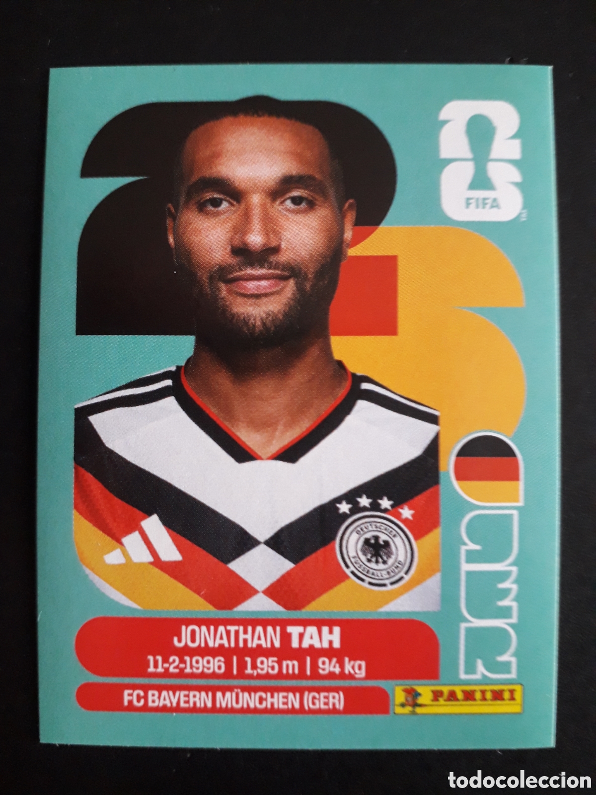 Cromos de f&uacute;tbol: TAH ALEMANIA GER 3 MUNDIAL F&Uacute;TBOL 2026 FIFA WORLD CUP PANINI SIN PEGAR PEDIDO M&Iacute;NIMO 3&euro;