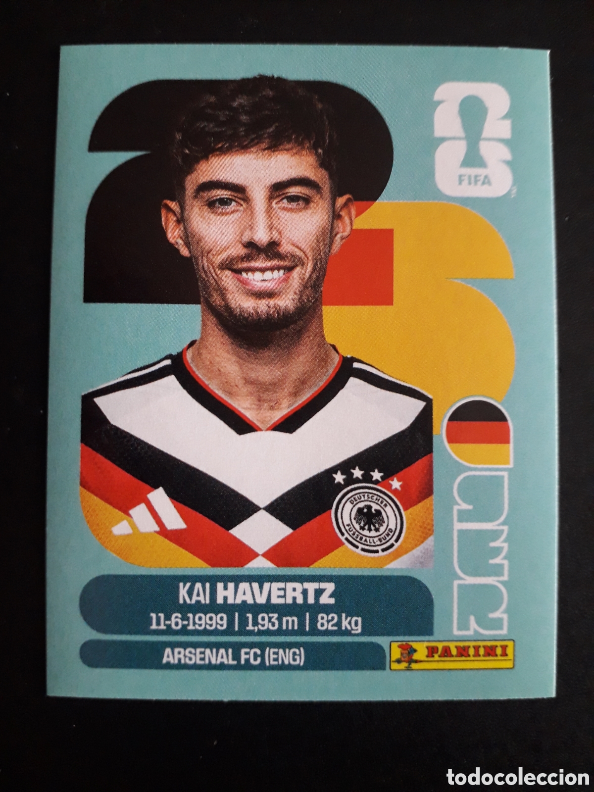 Cromos de f&uacute;tbol: HAVERTZ ALEMANIA GER 17 MUNDIAL F&Uacute;TBOL 2026 FIFA WORLD CUP PANINI SIN PEGAR PEDIDO M&Iacute;NIMO 3&euro;