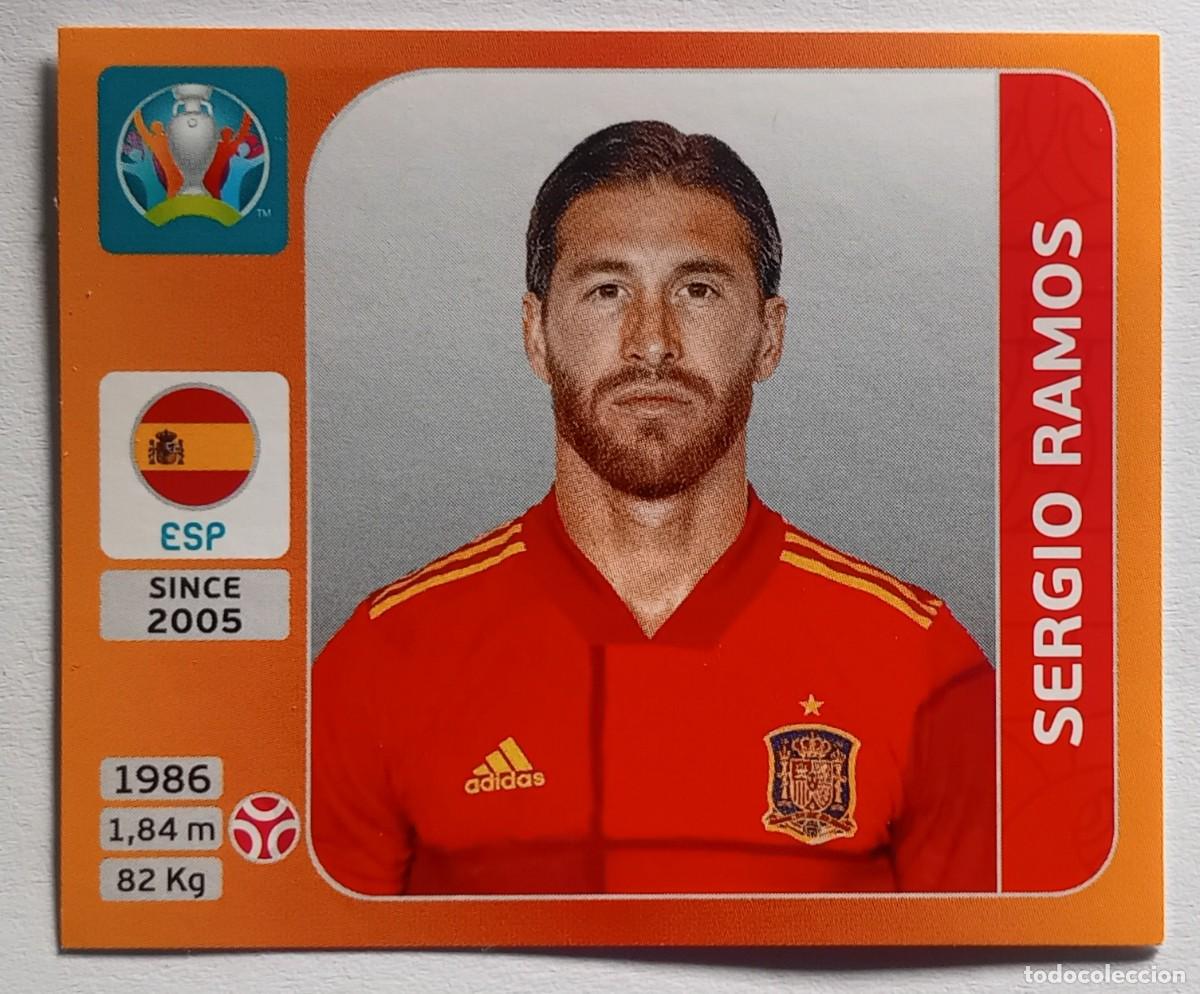 Cromos de f&uacute;tbol: Figurina Eurocopa 20 Cromo Panini Uefa Euro 2020 Tournament Sergio Ramos Espa&ntilde;a n 521