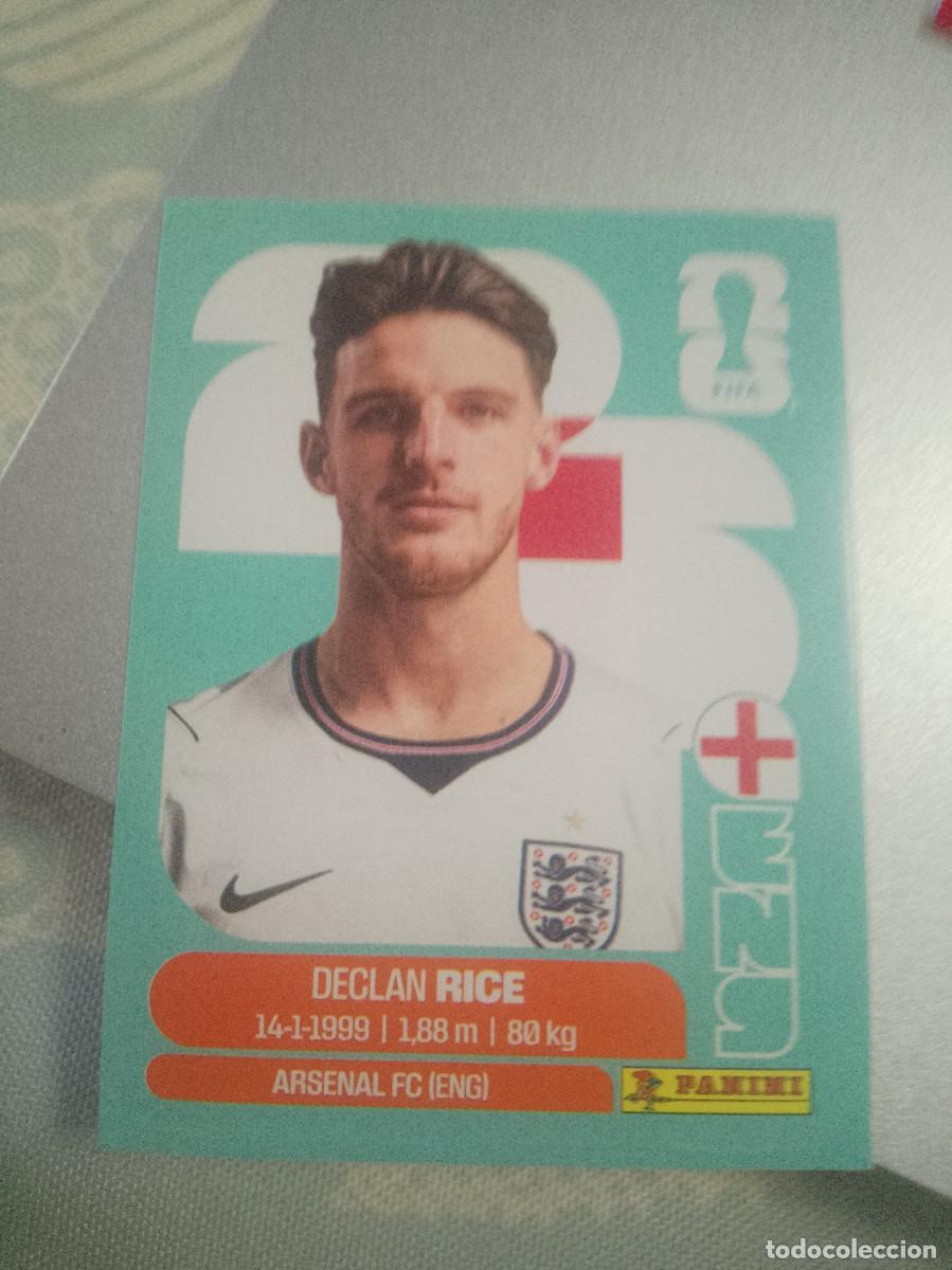 Cromos de f&uacute;tbol: RICE INGLATERRA ENG 10 MUNDIAL FIFA WORLD CUP 2026 26 PANINI STICKERS NUEVO