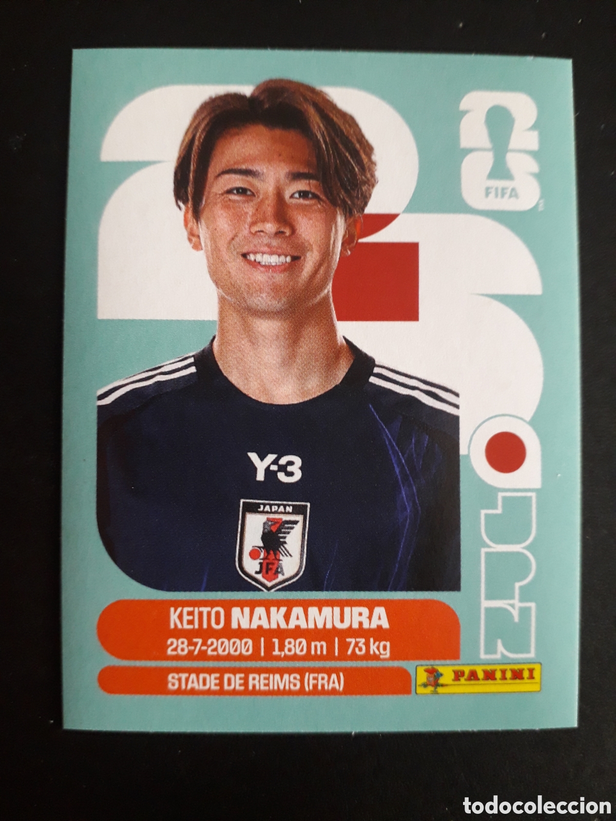 Cromos de f&uacute;tbol: NAKAMURA JAP&Oacute;N JPN 15 MUNDIAL F&Uacute;TBOL 2026 FIFA WORLD CUP PANINI SIN PEGAR PEDIDO M&Iacute;NIMO 3&euro;