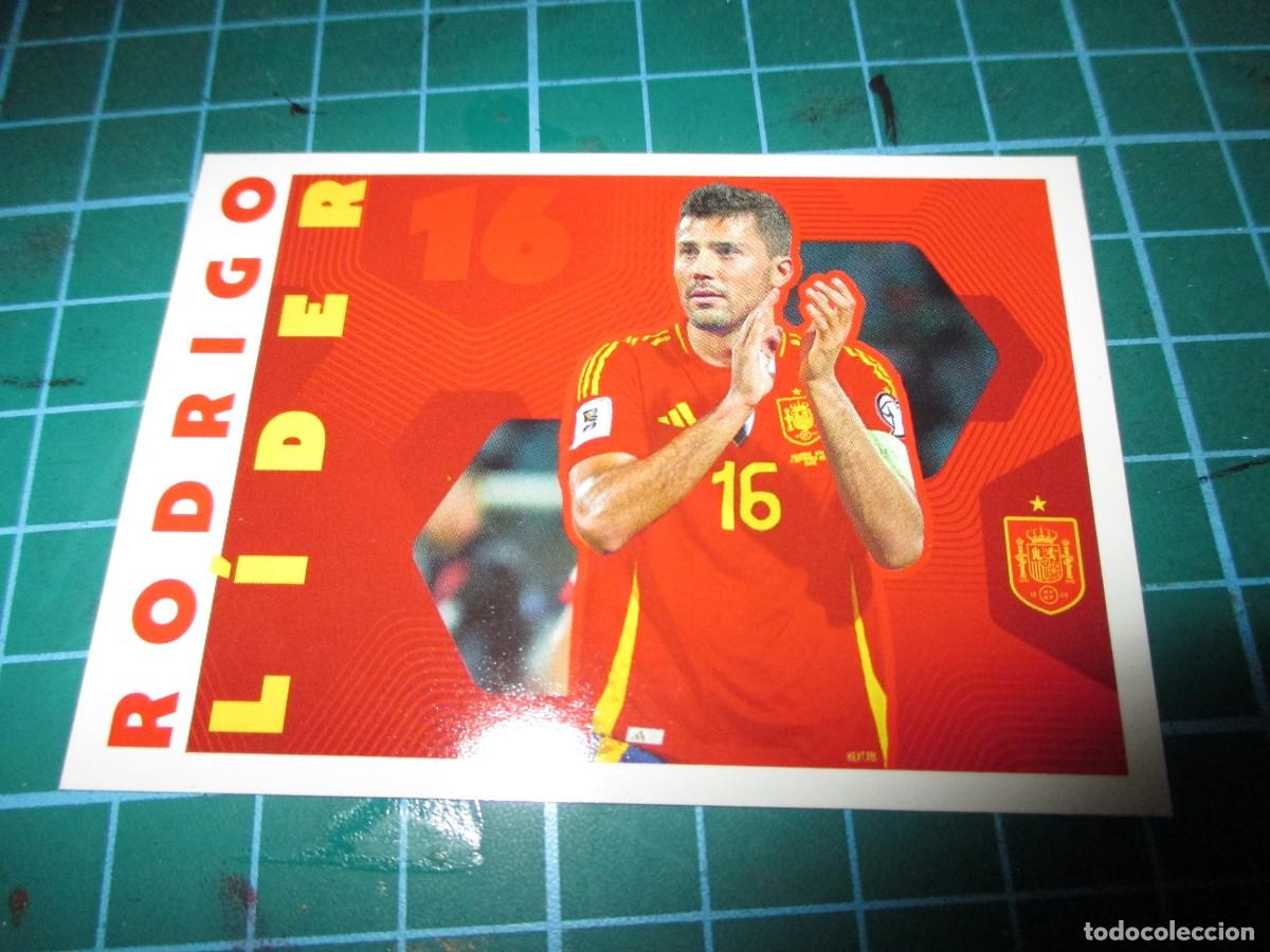 Cromos de Futebol: 766- Colecci&oacute;n Espa&ntilde;a 2026 - n&ordm; 68 Rodrigo, l&iacute;der, PANINI-CARREFOUR