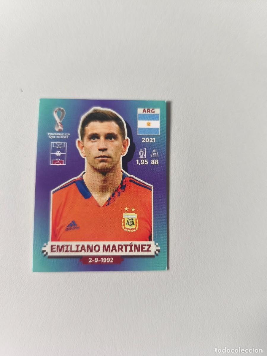 Cromos de Futebol: FIFA WORLD CUP QATAR 2022 EMILIANO MARTINEZ ARG 3 CMR2
