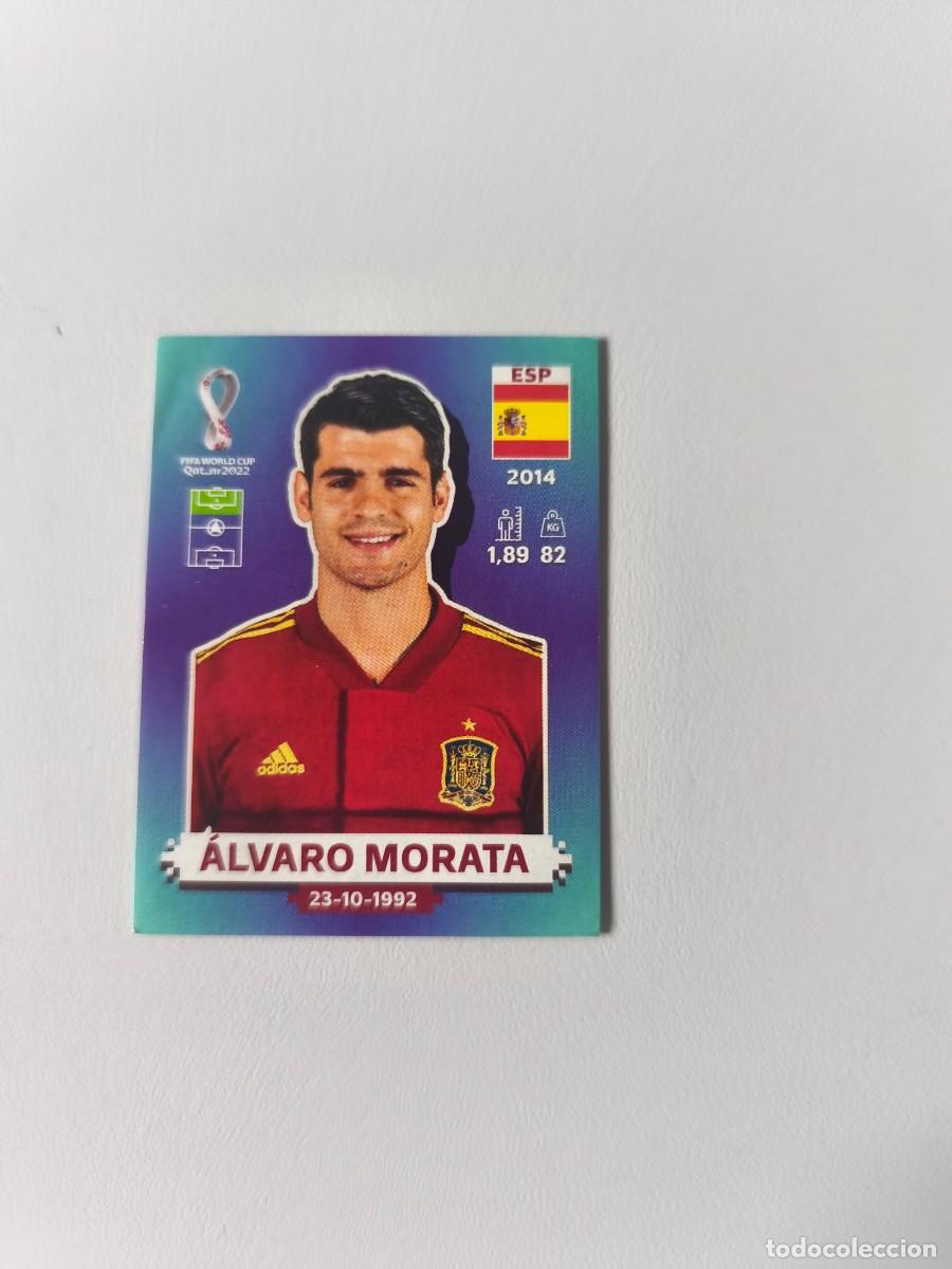 Cromos de f&uacute;tbol: FIFA WORLD CUP QATAR 2022 ALVARO MORATA ESP 19 CMR2