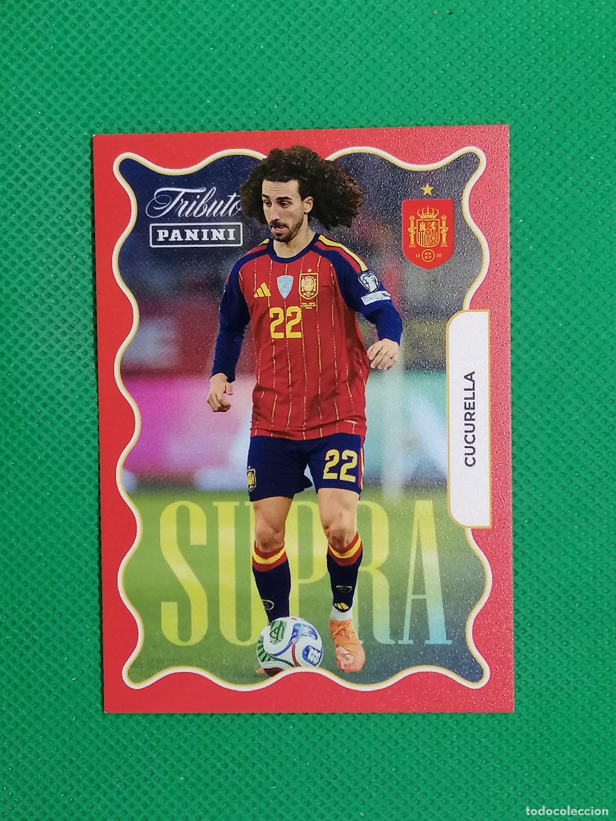 Cromos de f&uacute;tbol: 75 CUCURELLA SUPRA ⚽PANINI TRIBUTO SELECCION ESPA&Ntilde;OLA ESPA&Ntilde;A CARD 26 2026⚽