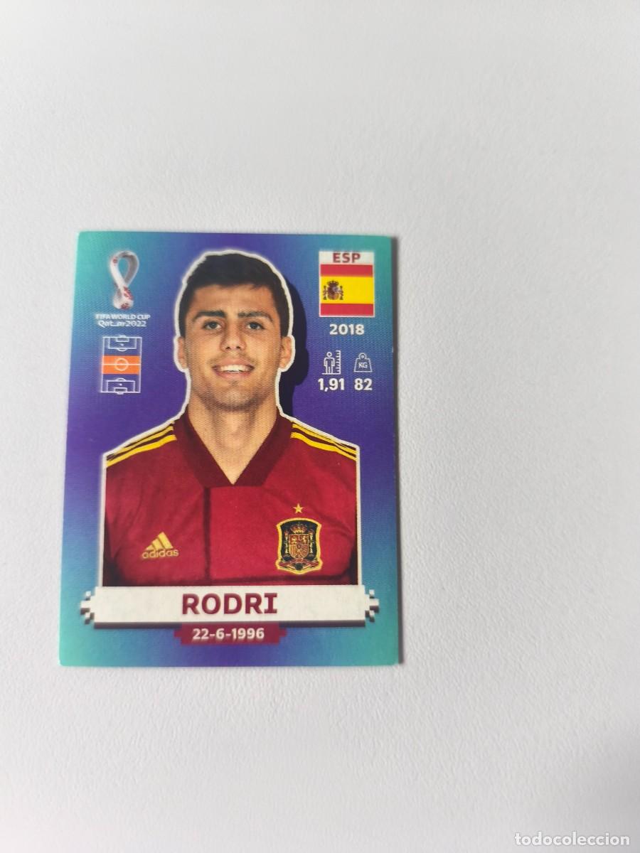 Cromos de f&uacute;tbol: FIFA WORLD CUP QATAR 2022 RODRI ESP 14 CMR2
