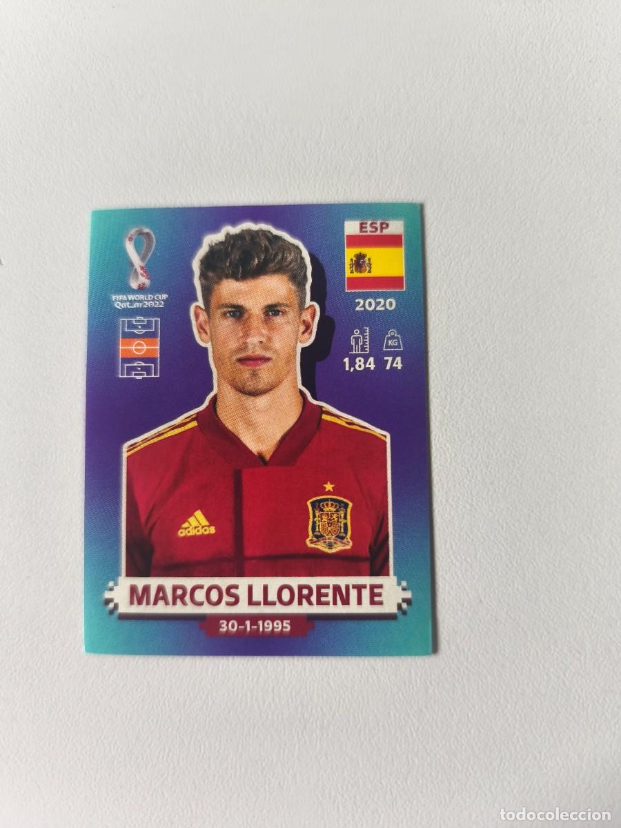 Cromos de Futebol: FIFA WORLD CUP QATAR 2022 MARCOS LLORENTE 12 CMR2