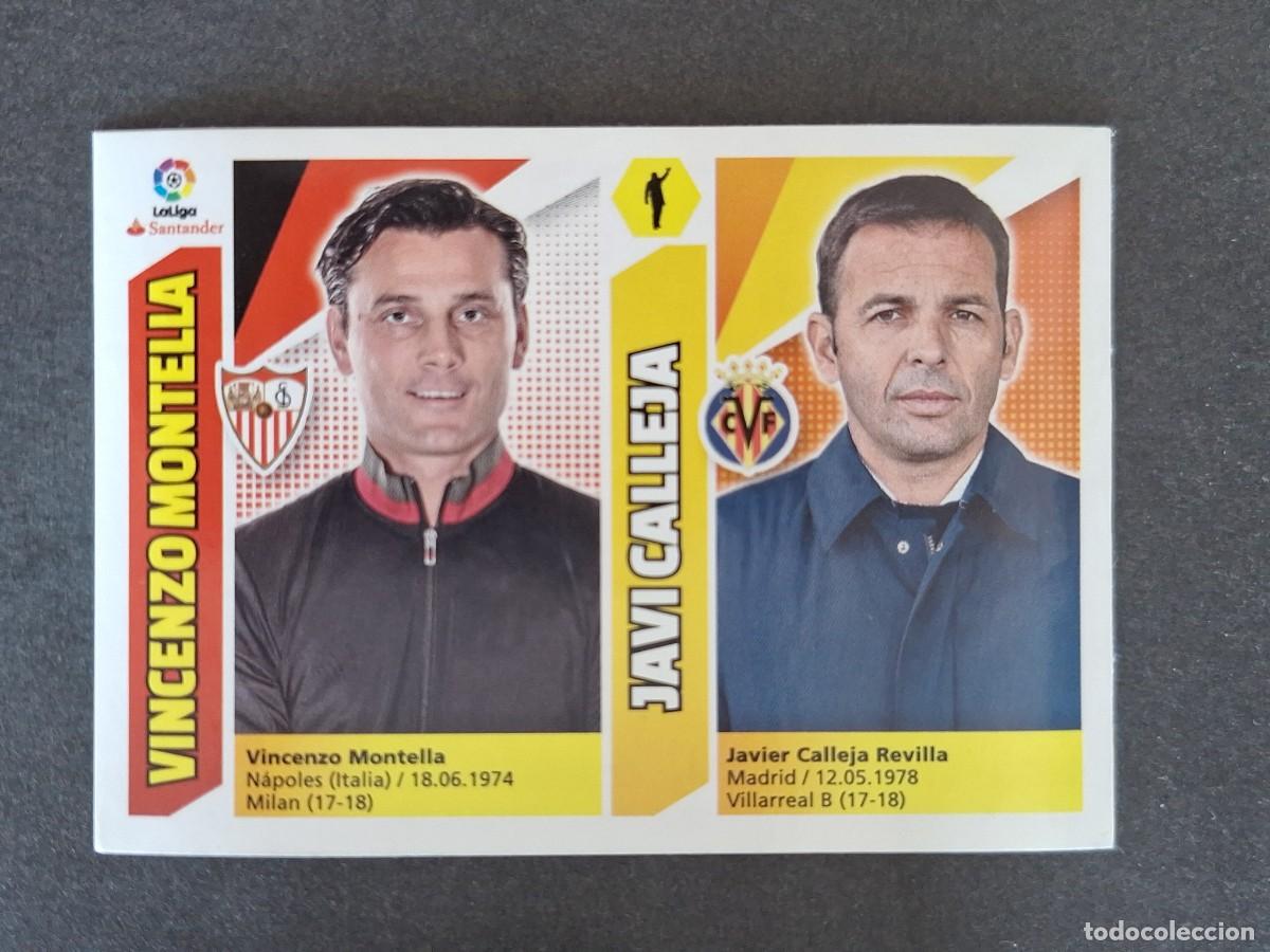 Cromos de Futebol: L3 MONTELLA - JAVI CALLEJA MERCADO INVIERNO LIGA ESTE 2017 2018 17 18 NUNCA PEGADO SIN PEGAR