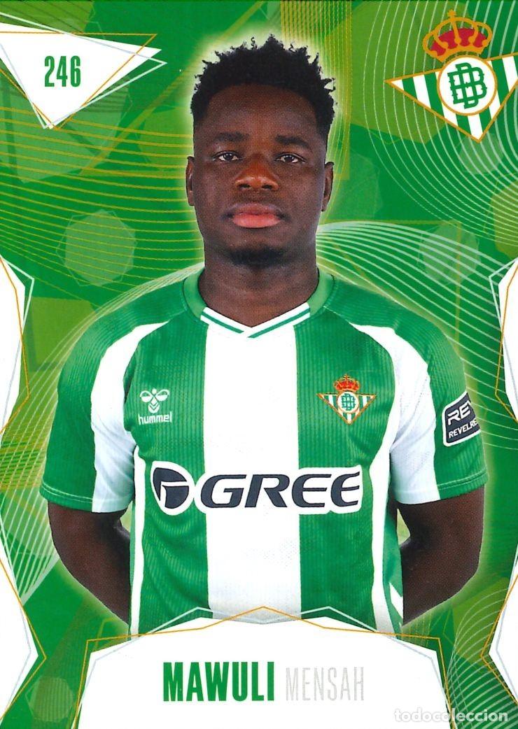 Cromos de f&uacute;tbol: FUTBOL - BETIS CARDS - 2025-2026 - 25-26 - REAL BETIS - 246 - MAWULI MENSAH