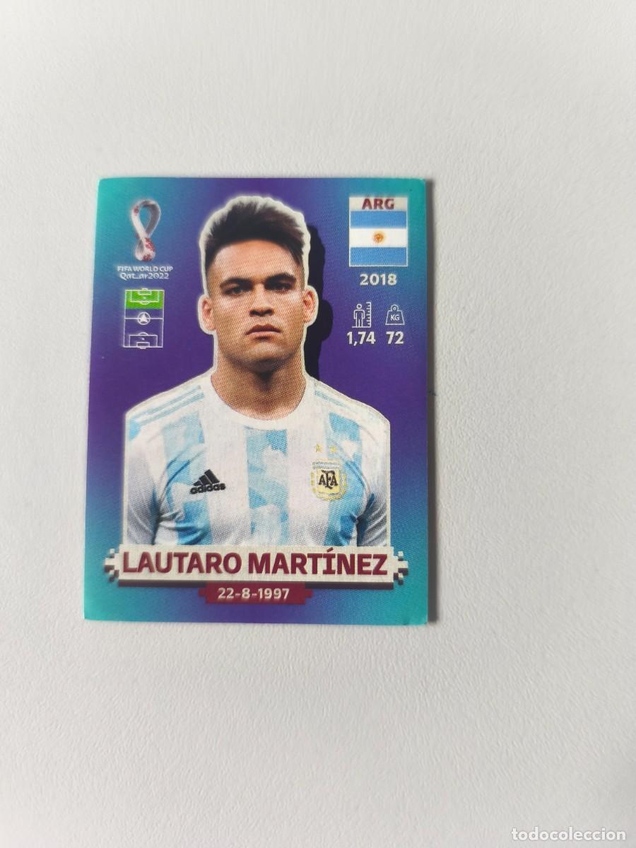 Cromos de f&uacute;tbol: FIFA WORLD CUP QATAR 2022 ARG LAUTARO MART&Iacute;NEZ 19 CMR2