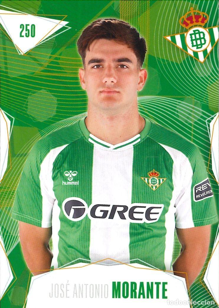 Cromos de f&uacute;tbol: FUTBOL - BETIS CARDS - 2025-2026 - 25-26 - REAL BETIS - 250 - JOSE ANTONIO MORANTE