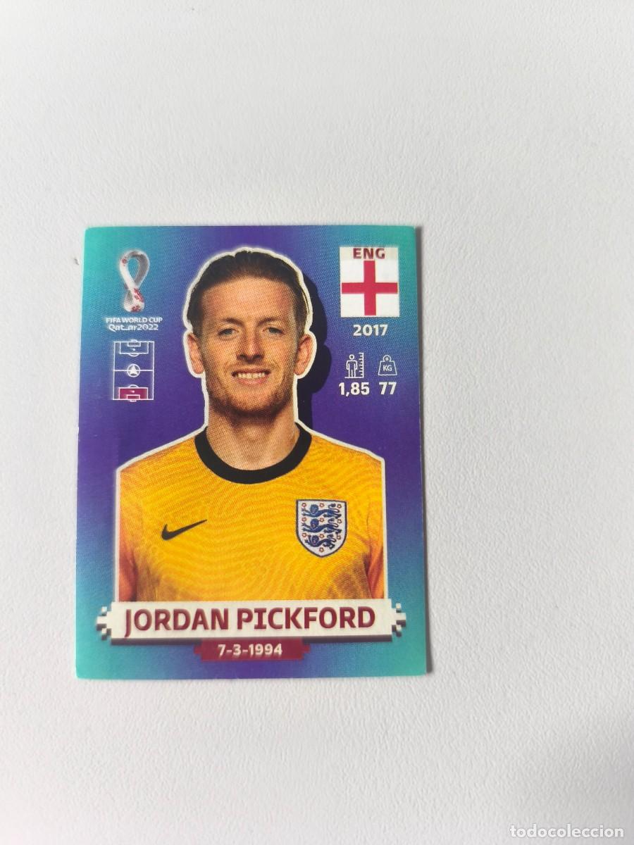 Cromos de f&uacute;tbol: FIFA WORLD CUP QATAR 2022 ENG JORDAN PICKFORD 3 CMR2