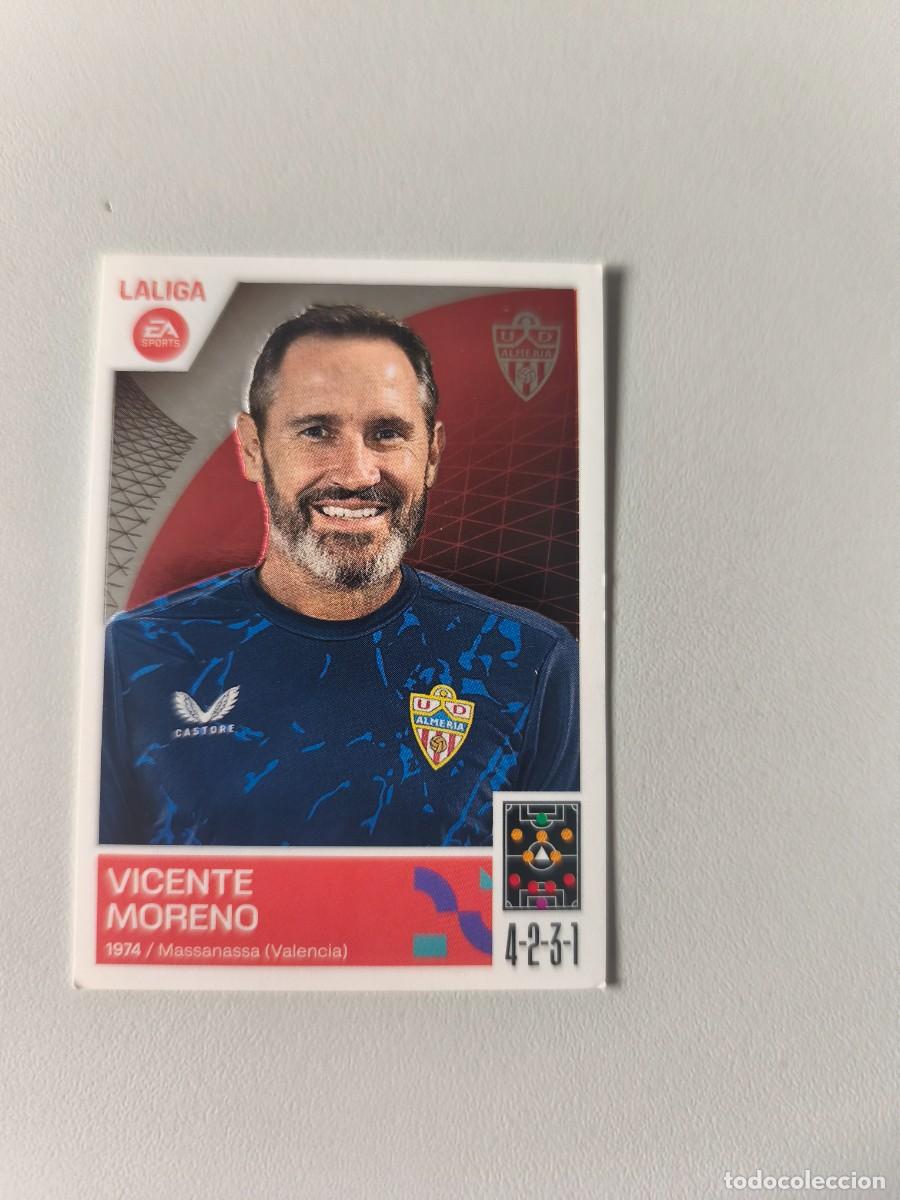 Cromos de f&uacute;tbol: LIGA ESTE 2023 2024 23 24 VICENTE MORENO ALMER&Iacute;A 2 CMR2