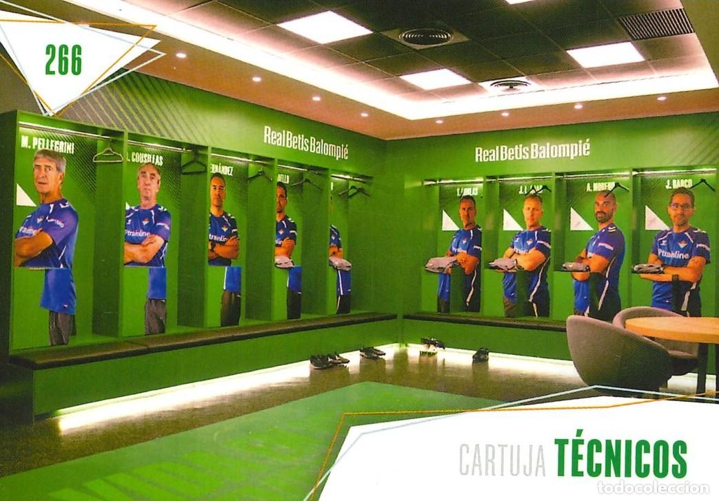 Cromos de f&uacute;tbol: FUTBOL - BETIS CARDS - 2025-2026 - 25-26 - REAL BETIS - 266 - CARTUJA - TECNICOS