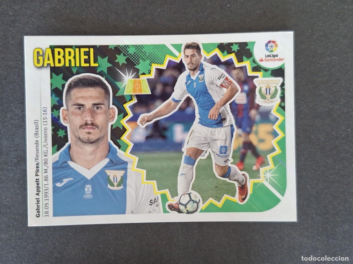 Cromos de f&uacute;tbol: L1 GABRIEL C. D. LEGANES LIGA ESTE 2018 2019 18 19 NUNCA PEGADO SIN PEGAR