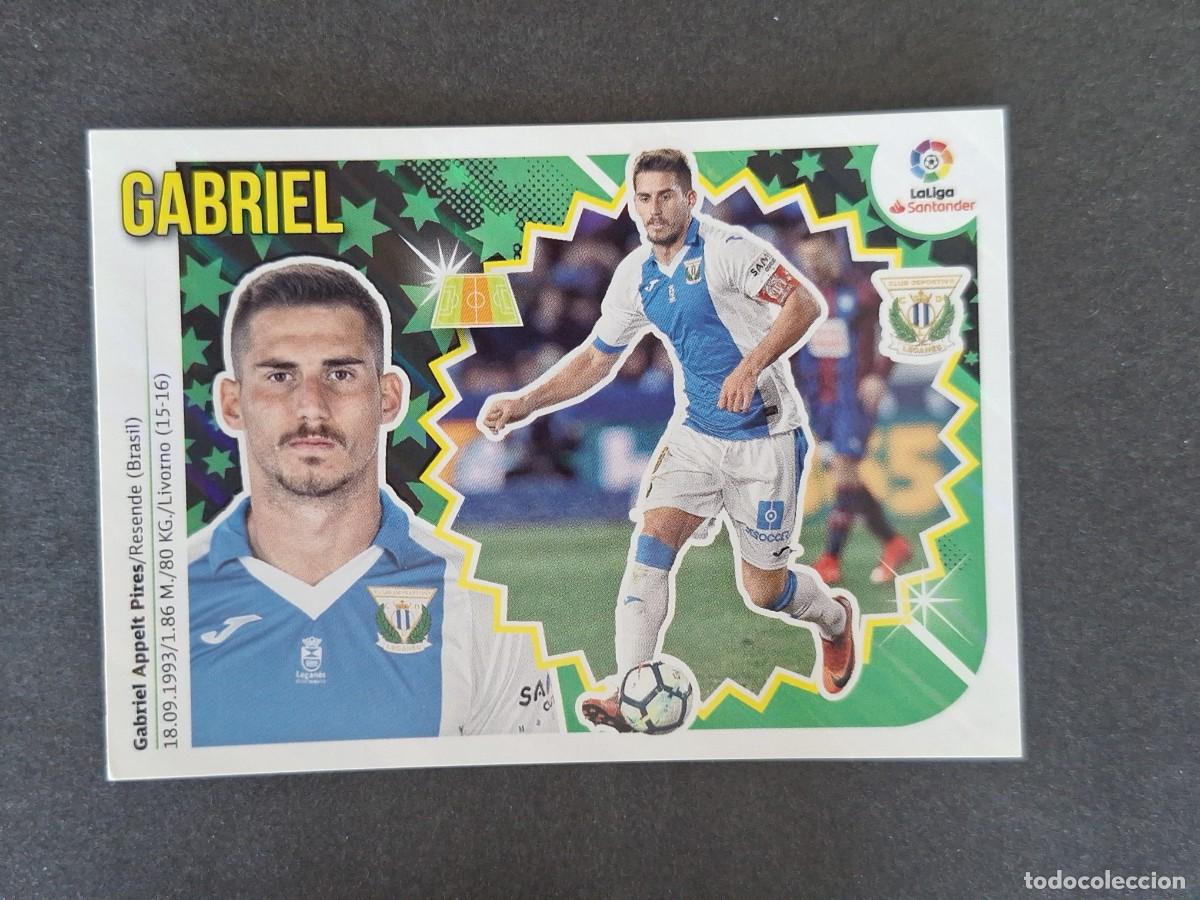 Cromos de f&uacute;tbol: L1 GABRIEL C. D. LEGANES LIGA ESTE 2018 2019 18 19 NUNCA PEGADO SIN PEGAR