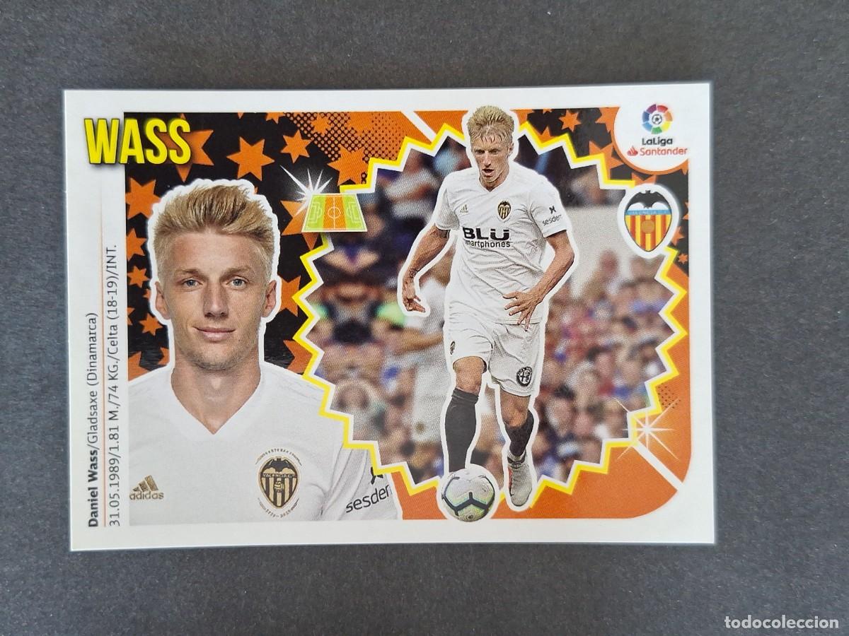 Figurine di Calcio: L1 WASS VALENCIA C. F. LIGA ESTE 2018 2019 18 19 NUNCA PEGADO SIN PEGAR