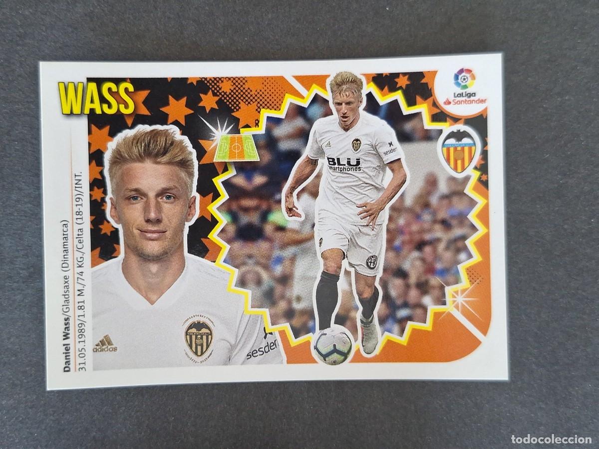Figurine di Calcio: L1 WASS VALENCIA C. F. LIGA ESTE 2018 2019 18 19 NUNCA PEGADO SIN PEGAR