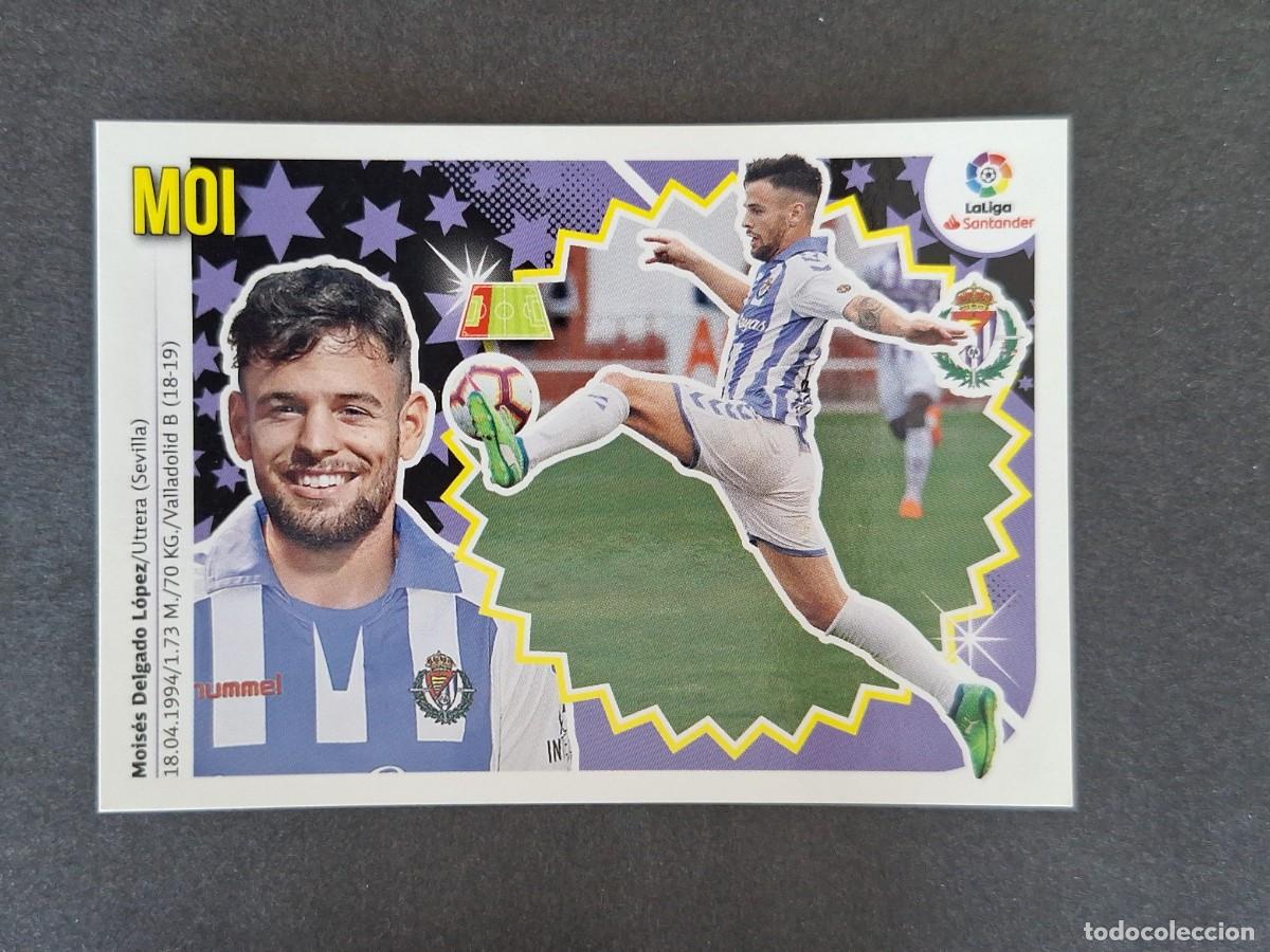 Figurine di Calcio: L1 MOI REAL VALLADOLID LIGA ESTE 2018 2019 18 19 NUNCA PEGADO SIN PEGAR