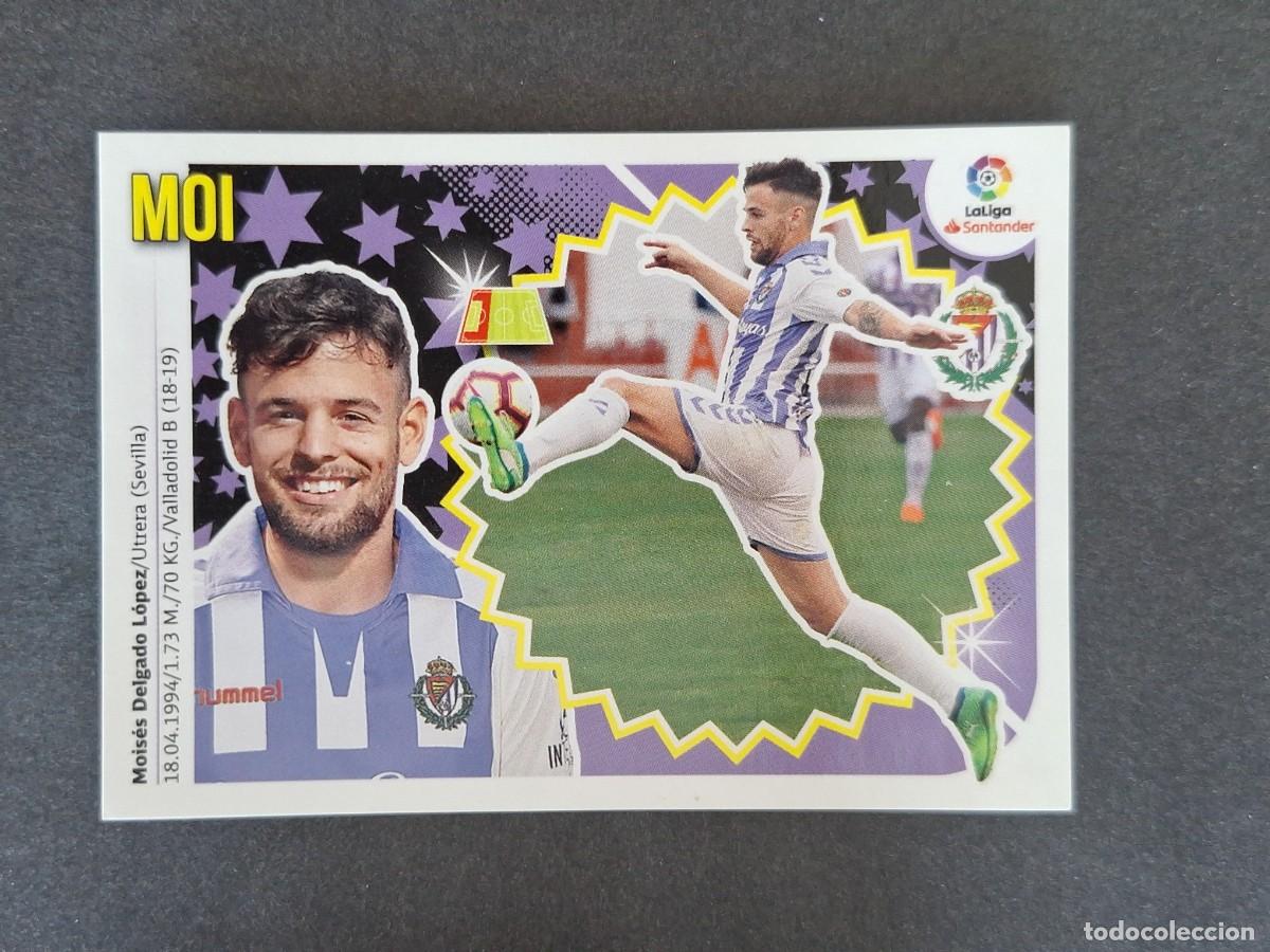 Figurine di Calcio: L1 MOI REAL VALLADOLID LIGA ESTE 2018 2019 18 19 NUNCA PEGADO SIN PEGAR
