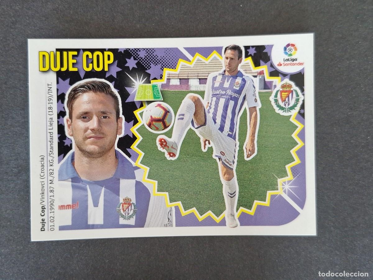 Figurine di Calcio: L1 DUJE COP REAL VALLADOLID LIGA ESTE 2018 2019 18 19 NUNCA PEGADO SIN PEGAR