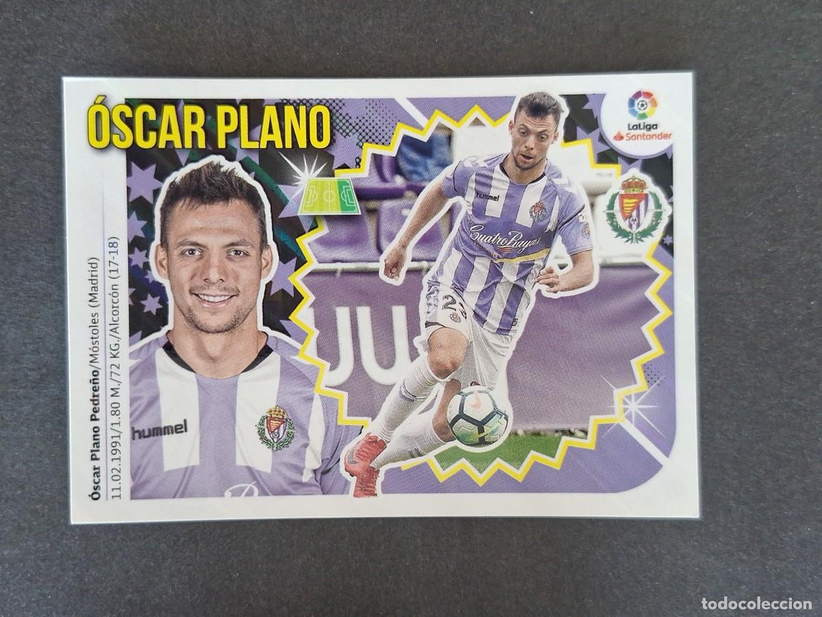 Figurine di Calcio: L1 OSCAR PLANO REAL VALLADOLID LIGA ESTE 2018 2019 18 19 NUNCA PEGADO SIN PEGAR
