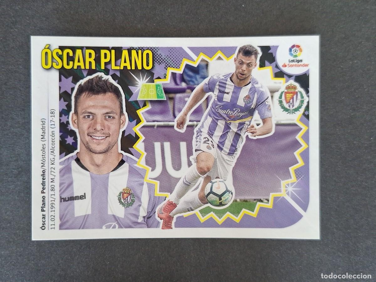 Figurine di Calcio: L1 OSCAR PLANO REAL VALLADOLID LIGA ESTE 2018 2019 18 19 NUNCA PEGADO SIN PEGAR
