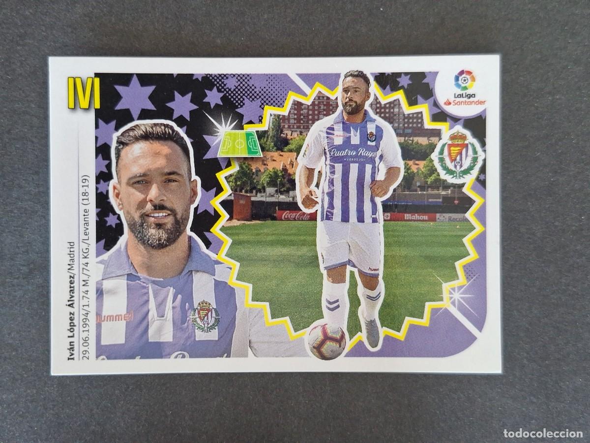 Figurine di Calcio: L1 IVI REAL VALLADOLID LIGA ESTE 2018 2019 18 19 NUNCA PEGADO SIN PEGAR