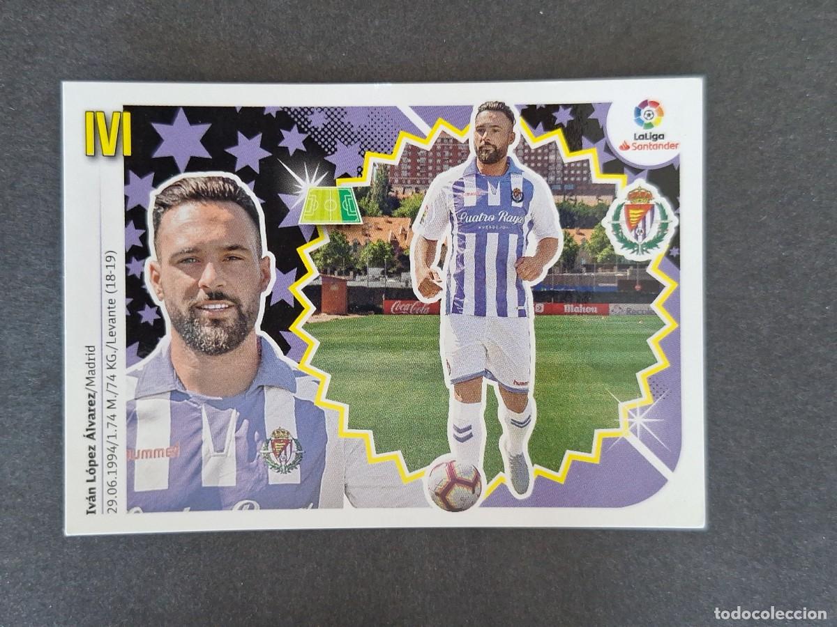 Figurine di Calcio: L1 IVI REAL VALLADOLID LIGA ESTE 2018 2019 18 19 NUNCA PEGADO SIN PEGAR