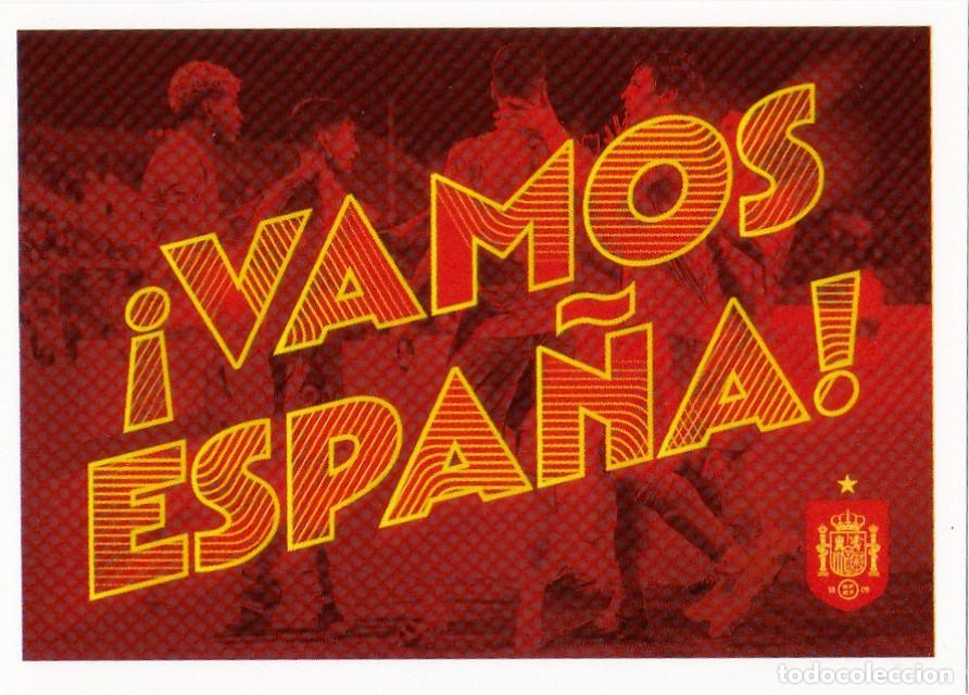 Cromos de f&uacute;tbol: SELECCI&Oacute;N DE ESPA&Ntilde;A 2026 CARREFOUR N&ordm; 65 VAMOS ESPA&Ntilde;A (M-18)