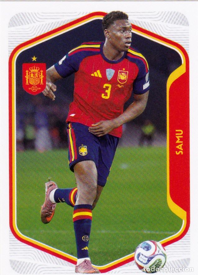 Cromos de f&uacute;tbol: SELECCI&Oacute;N DE ESPA&Ntilde;A 2026 CARREFOUR N&ordm; 57 SAMU (M-18)