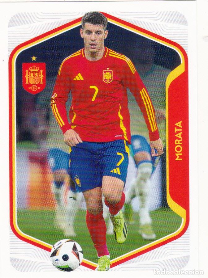 Cromos de f&uacute;tbol: SELECCI&Oacute;N DE ESPA&Ntilde;A 2026 CARREFOUR N&ordm; 55 MORATA (M-18)