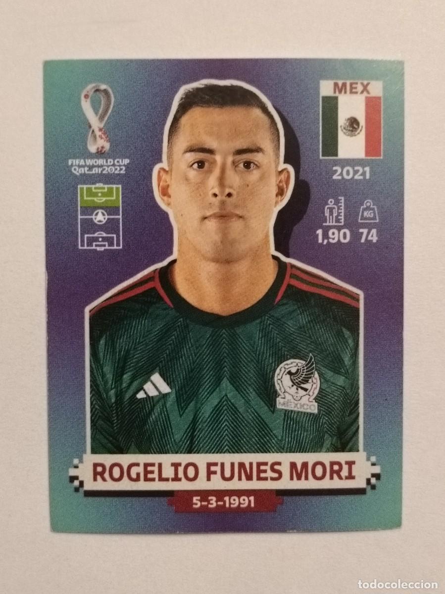 Cromos de f&uacute;tbol: #MEX 18 ROGELIO FUNES MORI (MEXICO) MUNDIAL QATAR 2022 PANINI
