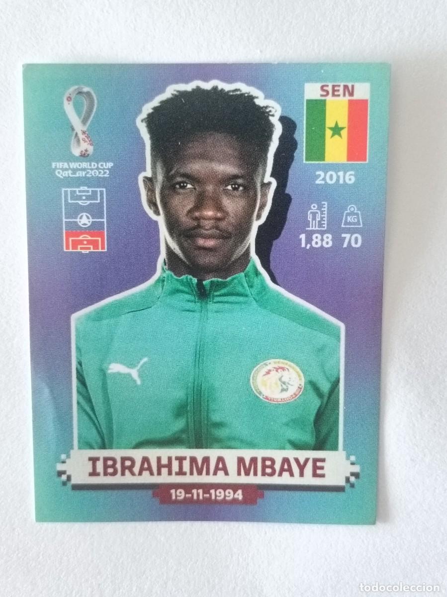 Cromos de f&uacute;tbol: #SEN 9 IBRAHIMA MBAYE (SENEGAL) MUNDIAL QATAR 2022 PANINI