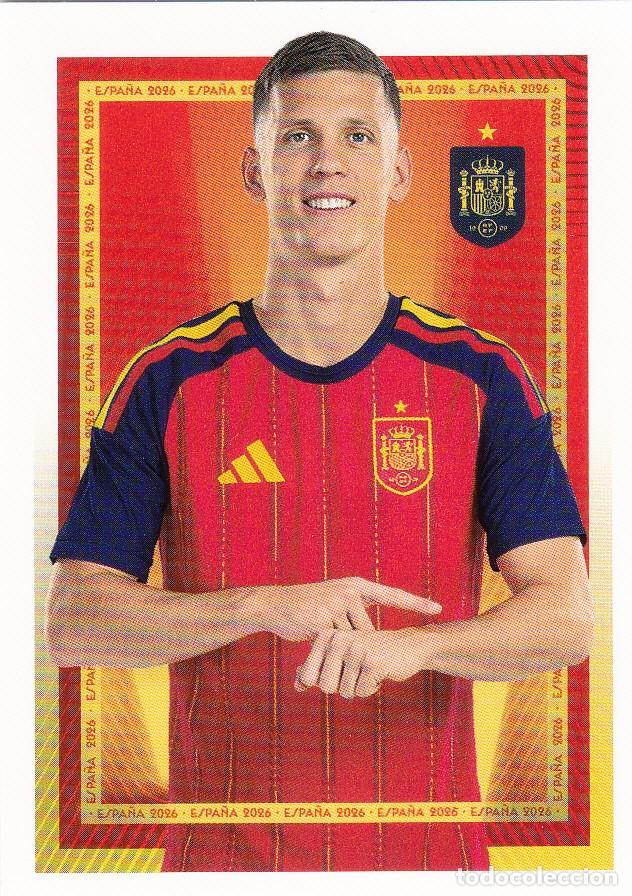 Cromos de f&uacute;tbol: SELECCI&Oacute;N DE ESPA&Ntilde;A 2026 CARREFOUR N&ordm; 47 DANI OLMO (M-18)