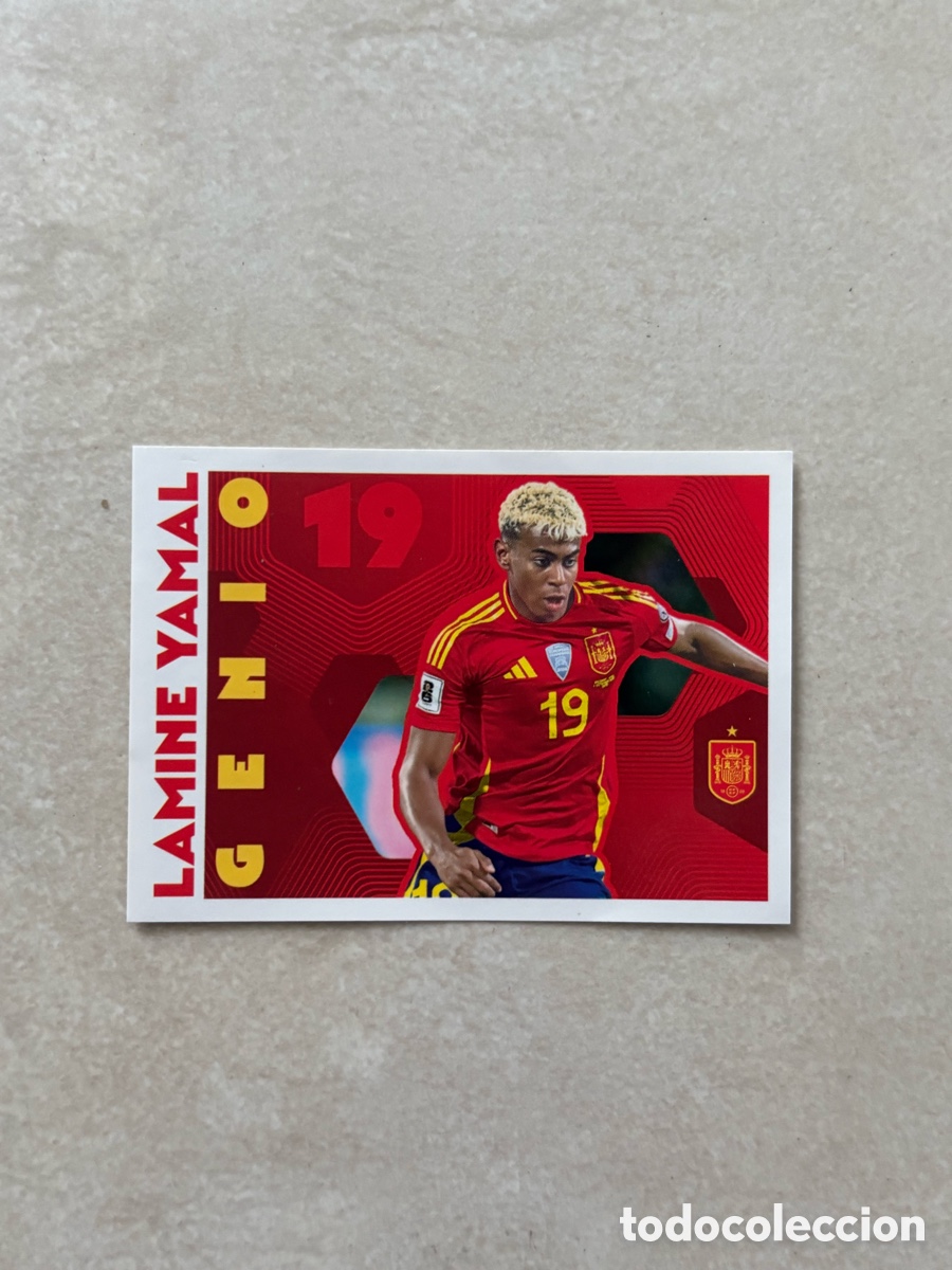Cromos de f&uacute;tbol: 71 LAMINE YAMAL GENIO MUNDIAL 2026 CARREFOUR PANINI 26