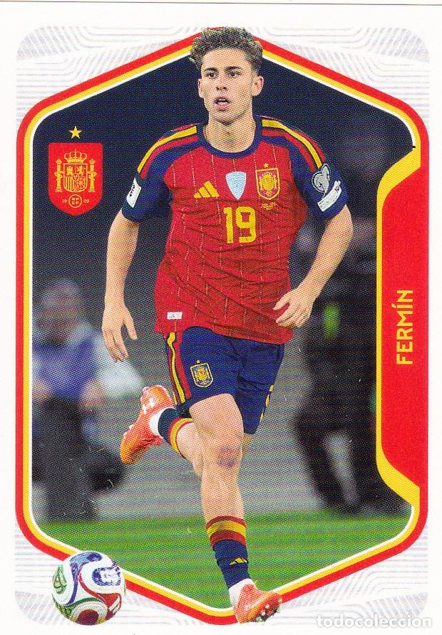 Cromos de f&uacute;tbol: SELECCI&Oacute;N DE ESPA&Ntilde;A 2026 CARREFOUR N&ordm; 46 FERM&Iacute;N (M-18)