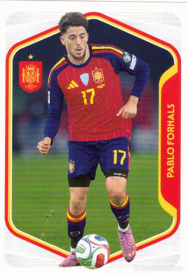 Cromos de f&uacute;tbol: SELECCI&Oacute;N DE ESPA&Ntilde;A 2026 CARREFOUR N&ordm; 45 PABLO FORNALS (M-18)