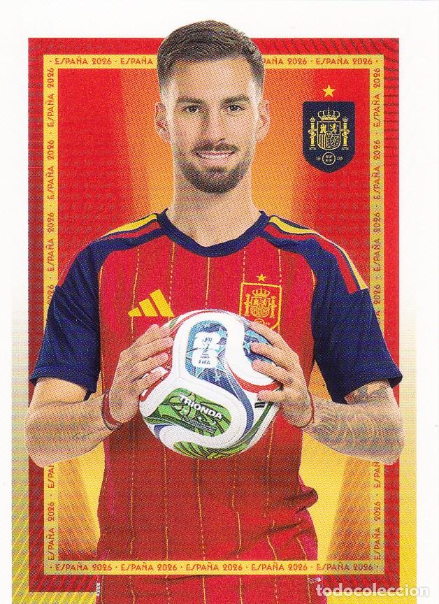 Cromos de f&uacute;tbol: SELECCI&Oacute;N DE ESPA&Ntilde;A 2026 CARREFOUR N&ordm; 43 BAENA (M-18)