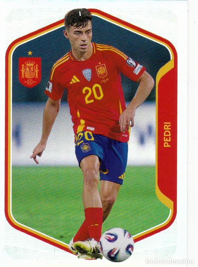 Cromos de f&uacute;tbol: SELECCI&Oacute;N DE ESPA&Ntilde;A 2026 CARREFOUR N&ordm; 38 PEDRI (M-18)